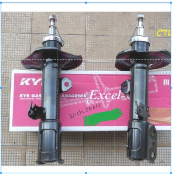 TOYOTA WISH ZNE10 ANE10 FRONT SHOCKS ABSORBER price for 1pair Shopee
