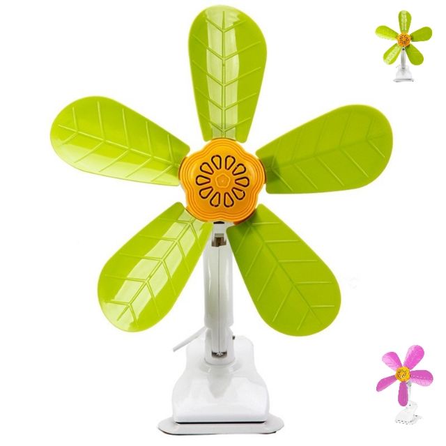 5 Blade Silent Wall Mounted Bad Electric Mini Clip Fan 220v With ...