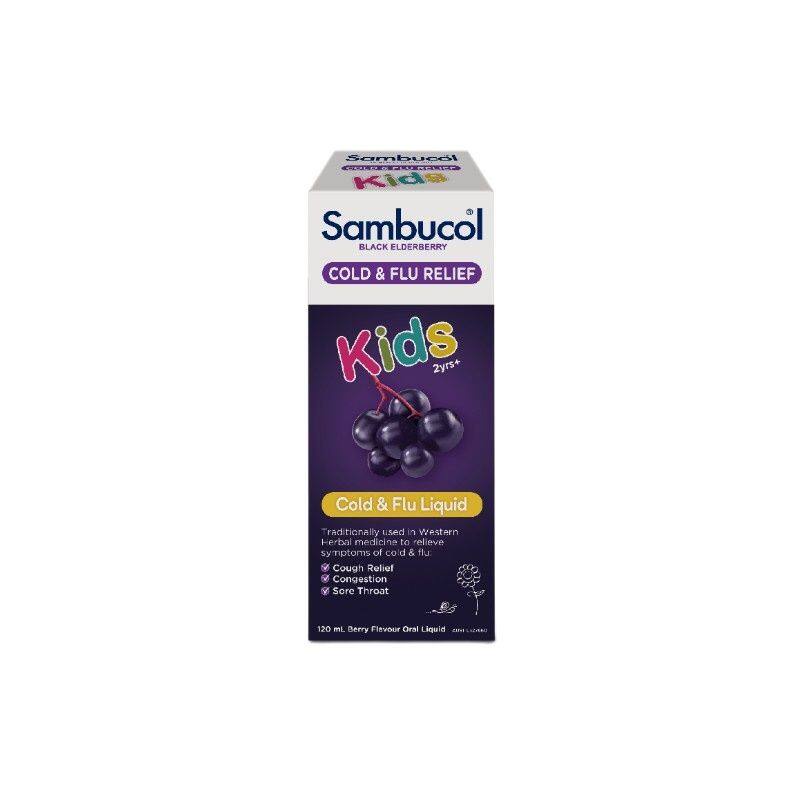 Sambucol Kids Black Elderberry Immune System Support For Kids Syrup ...