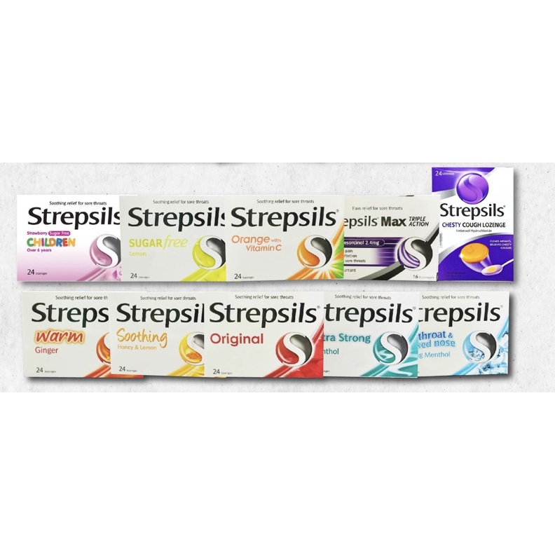 Strepsils Soothing Sore Throat Lozenges (box) 