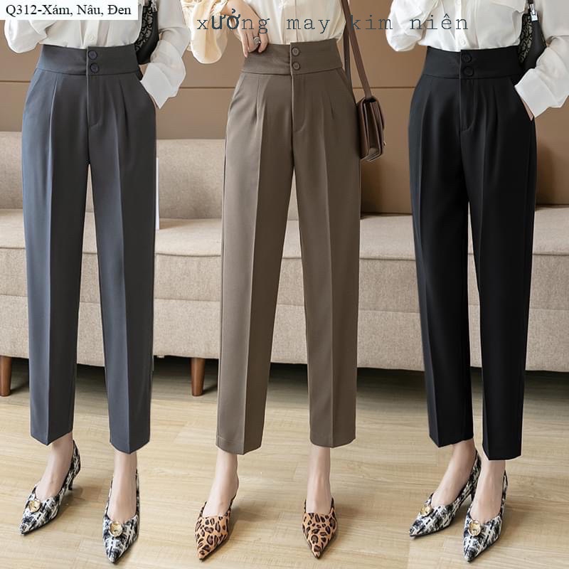 High Waist BAGGY Pants With 2 Buttons Brand New Model 2021-665 | Shopee ...