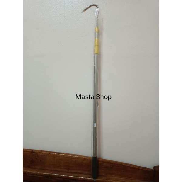 GANCU IKAN Boleh LARAS Telescopic Retractable Stainless Steel FISHING ...