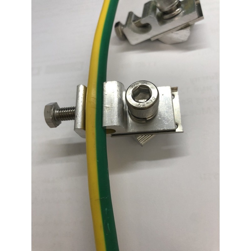 Ground Wire Clamp For Holding To Solar Panels | Shopee Malaysia