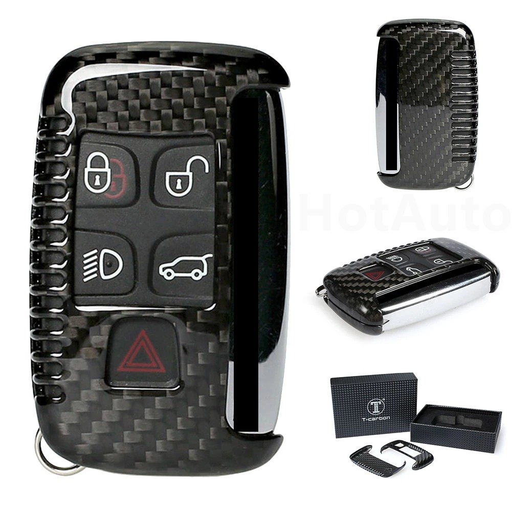 Range Rover Carbon Fiber Key Cover Land Rover Evoque Freelander 2 ...