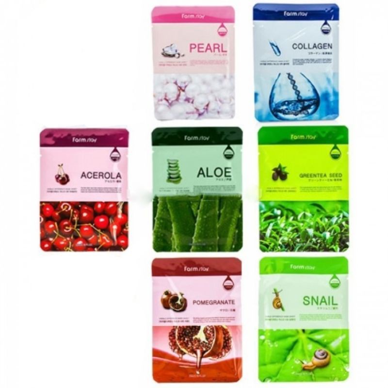 Farm Stay mask sheet (10pcs) | Shopee Malaysia