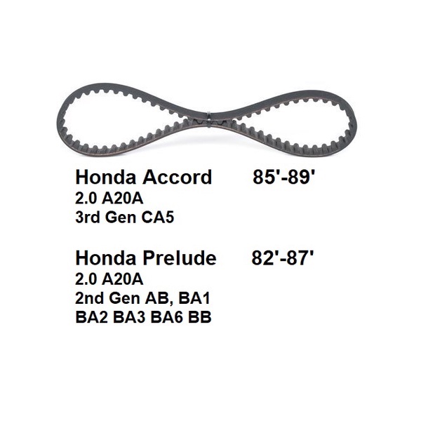 Honda Prelude Timing Belt Honda Original 14400PC60040 Honda Accord CA5