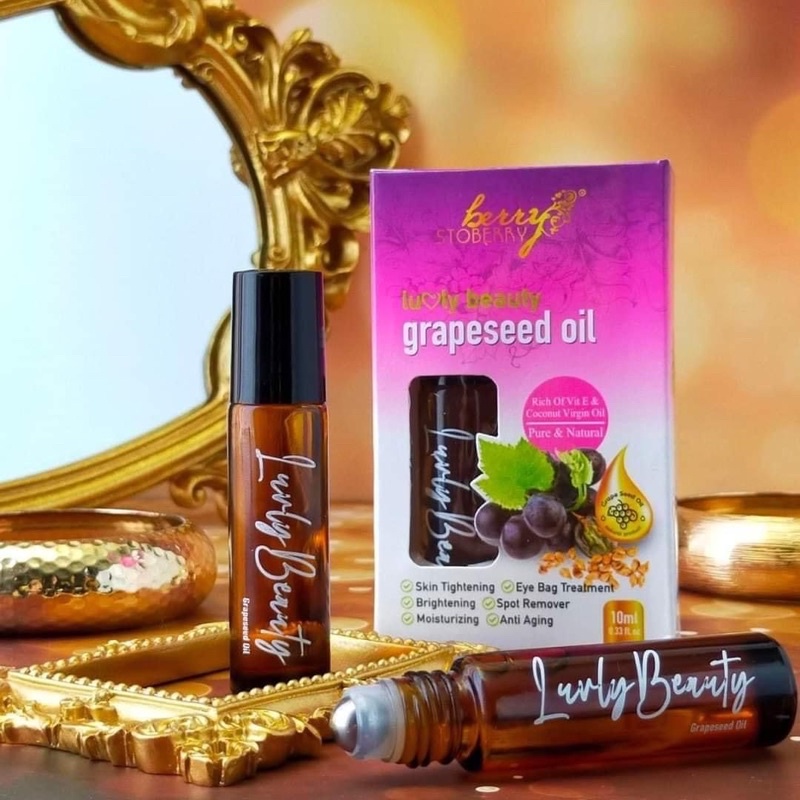 🌸 ORIGINAL HQ 🌸 GRAPESEED OIL BERRY / MINYAK BIJI ANGGUR + 🎁 Shopee