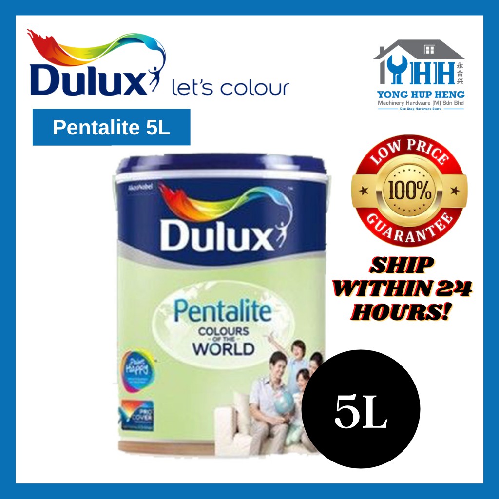 P1 Dulux ICI PENTALITE 5L AKZONOBEL FOR INTERIOR PAINT Old Stock Clearance SUPREME PART 1