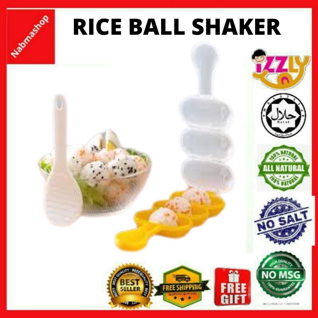 RICE BALL SHAKER BRICE BALL/ SHAKER FOR BABY/ DIY BEBOLA NASI /BEKAS ...