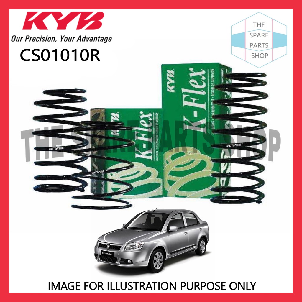 PROTON SAGA BLM 2008~ FLX REAR COIL SPRING SET KAYABA (CS01010R ...