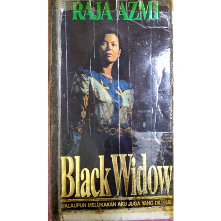 Novel Lama Terpakai Raja Azmi Black Widow(1993) | Shopee Malaysia