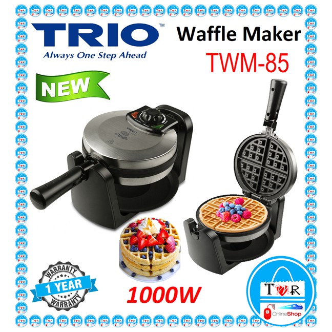 TRIO WAFFLE MAKER TWM85 / TWM85 / TWM9017 Shopee Malaysia