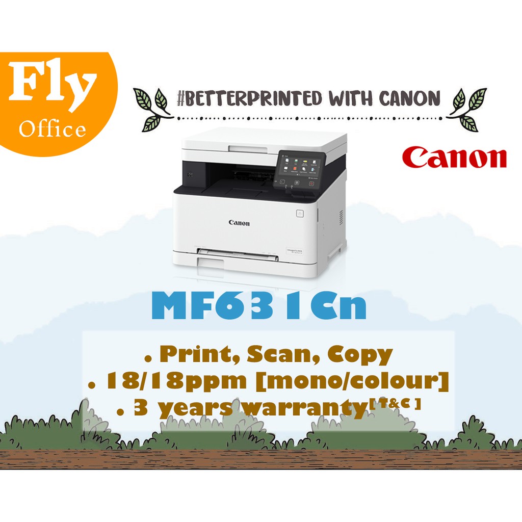 Canon imageCLASS MF631Cn Compact 3in1 Colour Multifunction Printer Shopee Malaysia