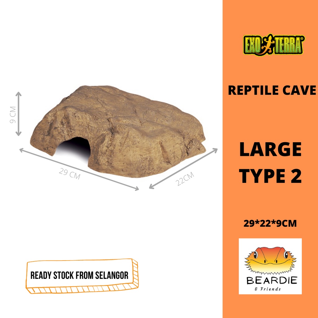 EXO TERRA REPTILE CAVE LARGE TYPE 2 (PT2853) | Shopee Malaysia