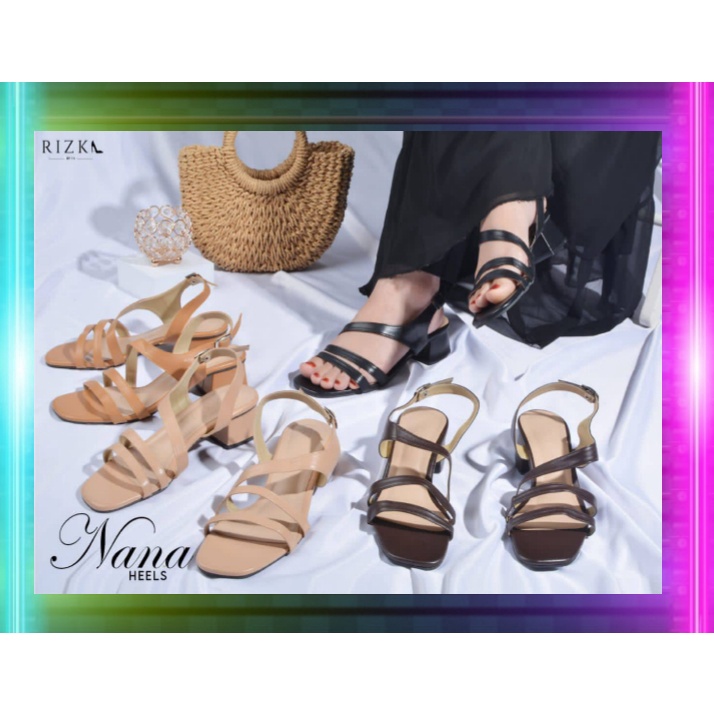 🔥READY STOCK💥NANA HEELS by RIZKA💥Best Selling Heels Women Fashion Shoes ...