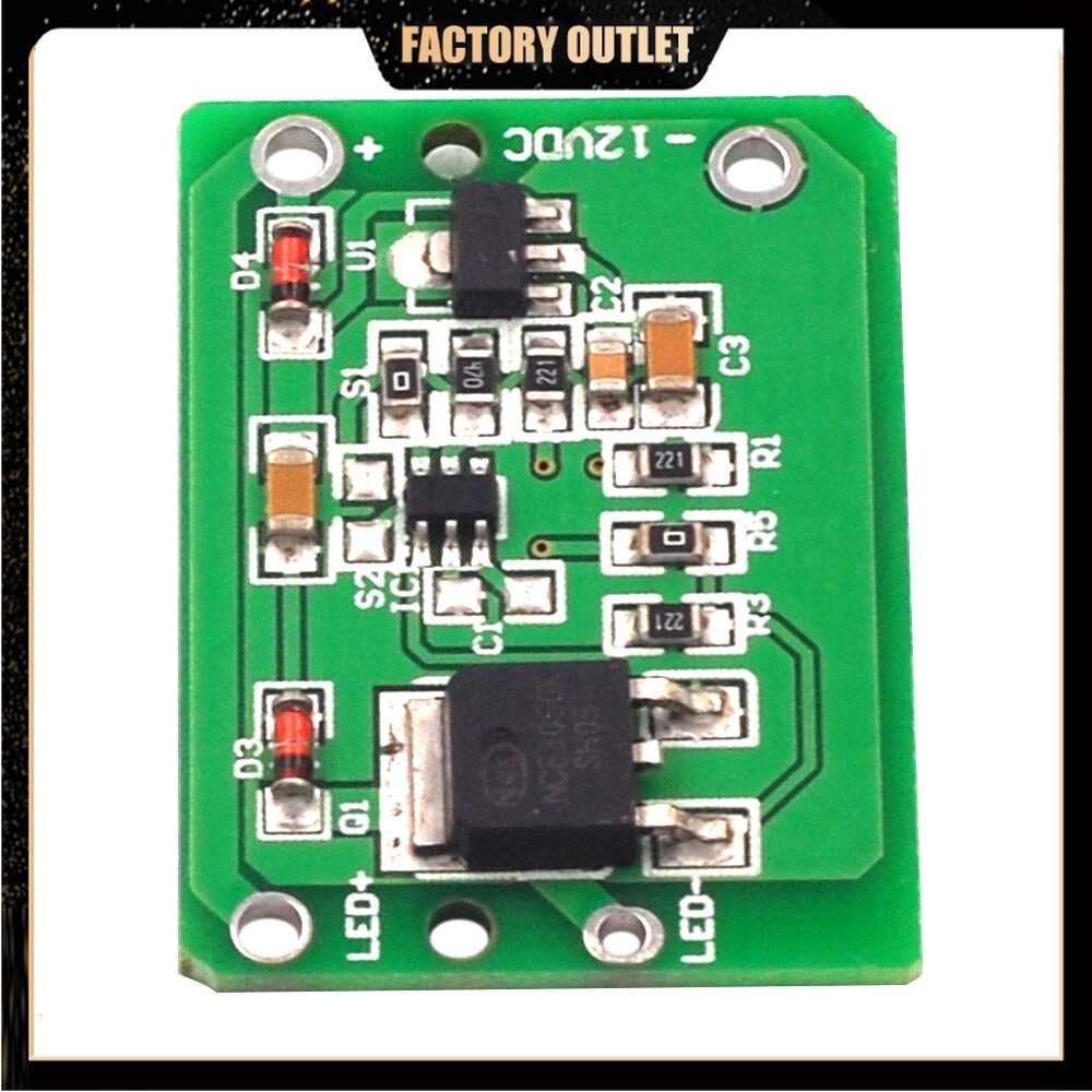 Relay Switch Relay Sensor 3A 12V Capacitive Touch Sensor Push Button