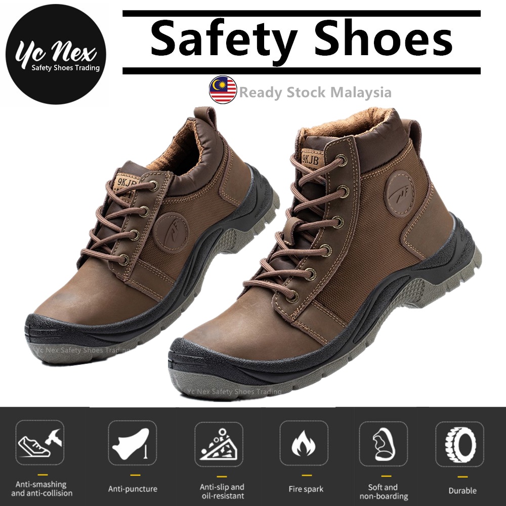 Safety Shoes Kasut Safety Low Cut Mid Cut Safety Boots 010/009 Steel ...