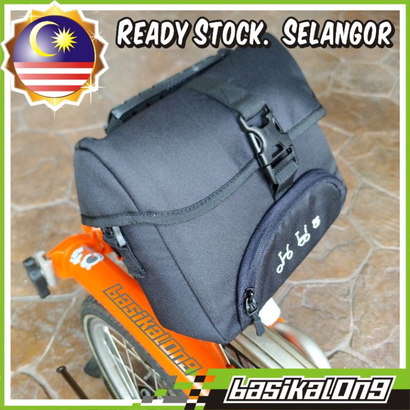 Front BLOCK Folding Bike Bag Folding Bike Front Bag basikalon9 Shopee Malaysia