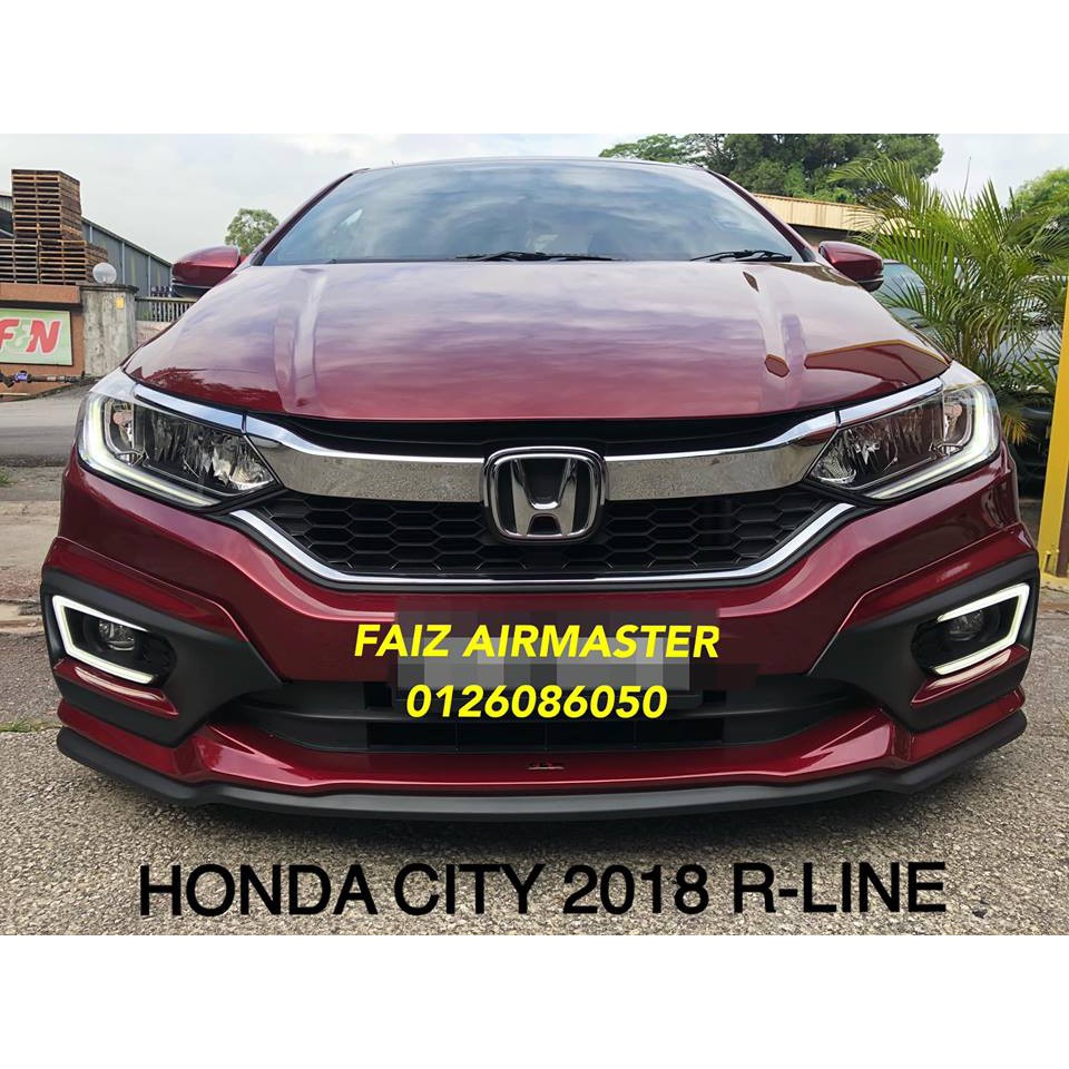 HONDA CITY BODYKIT R LINE 2018 ( MATERIAL FRP ) HEAVY DUTY Shopee Malaysia