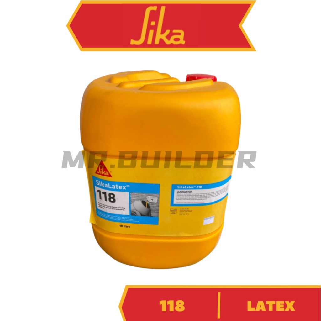 SIKA 118 Latex 18 Litre Susu Admix Plus Latex | Shopee Malaysia