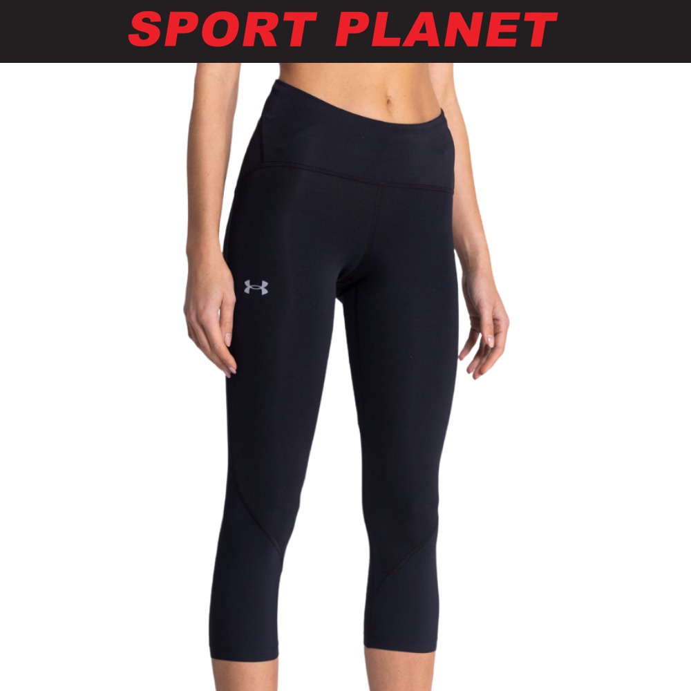 Under Armour Women Fly Fast 2.0 HeatGear® Crop Legging 7/8 Tracksuit Pant  Seluar Perempuan (1356180-001) Sport Planet