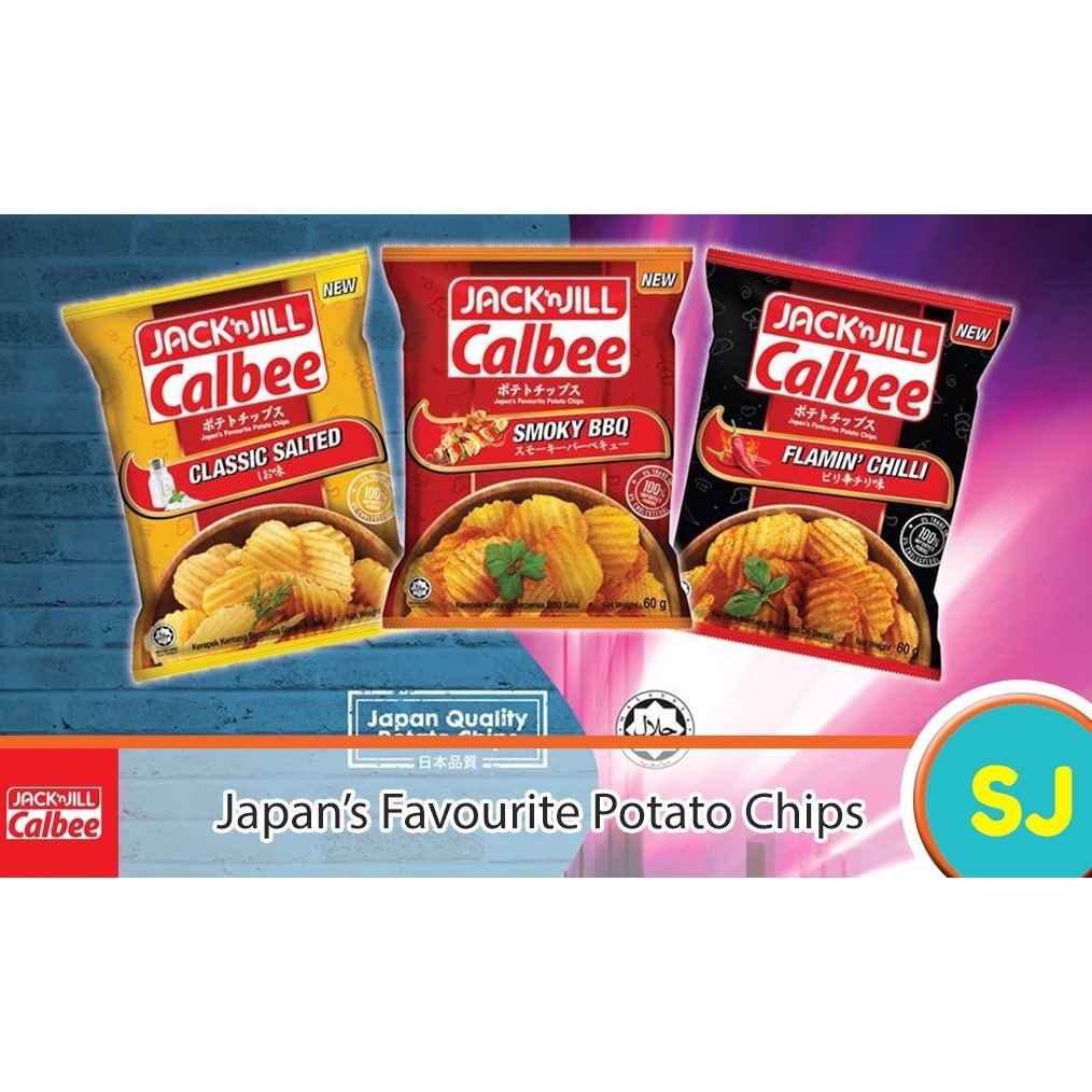 Jack n Jill Calbee Japan Potato Chips 60g | Shopee Malaysia