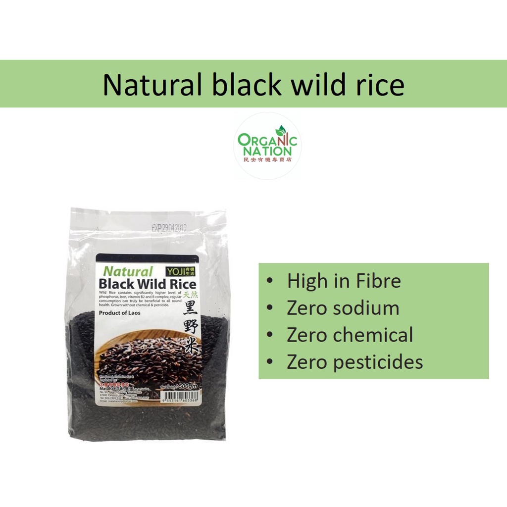 MH Natural black wild rice | Shopee Malaysia