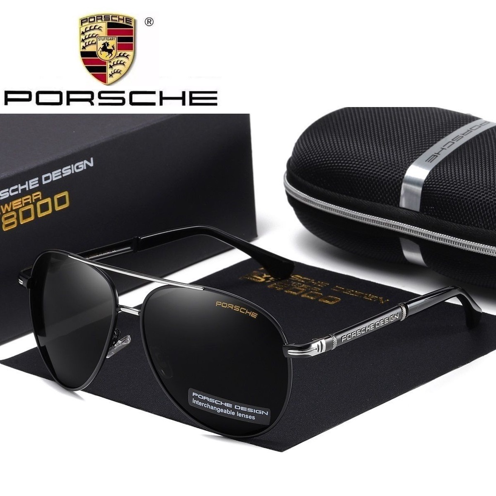 Men s Fashion Classic Polarized Porsche Sunglasses Men Driving Sunglasses Same Style forPorsche 4S Shop Shopee Malaysia