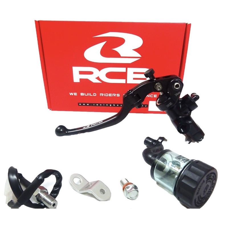 RCB 💯💯ORIGINAL FORGED MASTER PUMP 14mm (RIGHT SIDE) BLACK 👍👍👍 | Shopee ...