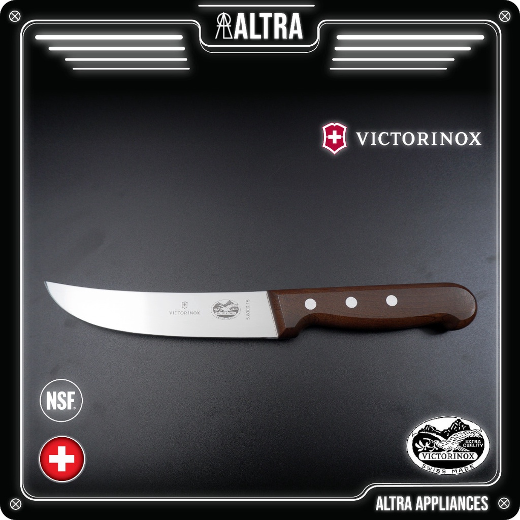 SLS Victorinox Fibrox Cleaver Knife Chopper Knife (302g) Pisau Pemotong  Tulang / Pisau Tetak Tulang