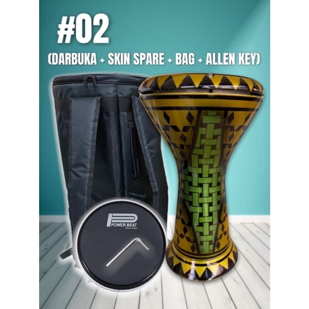 DARBUKA / DOUMBEK SAIZ 8" FOR BEGINNER Shopee Malaysia