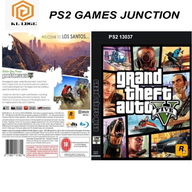 Gta 5 deals cd for ps2