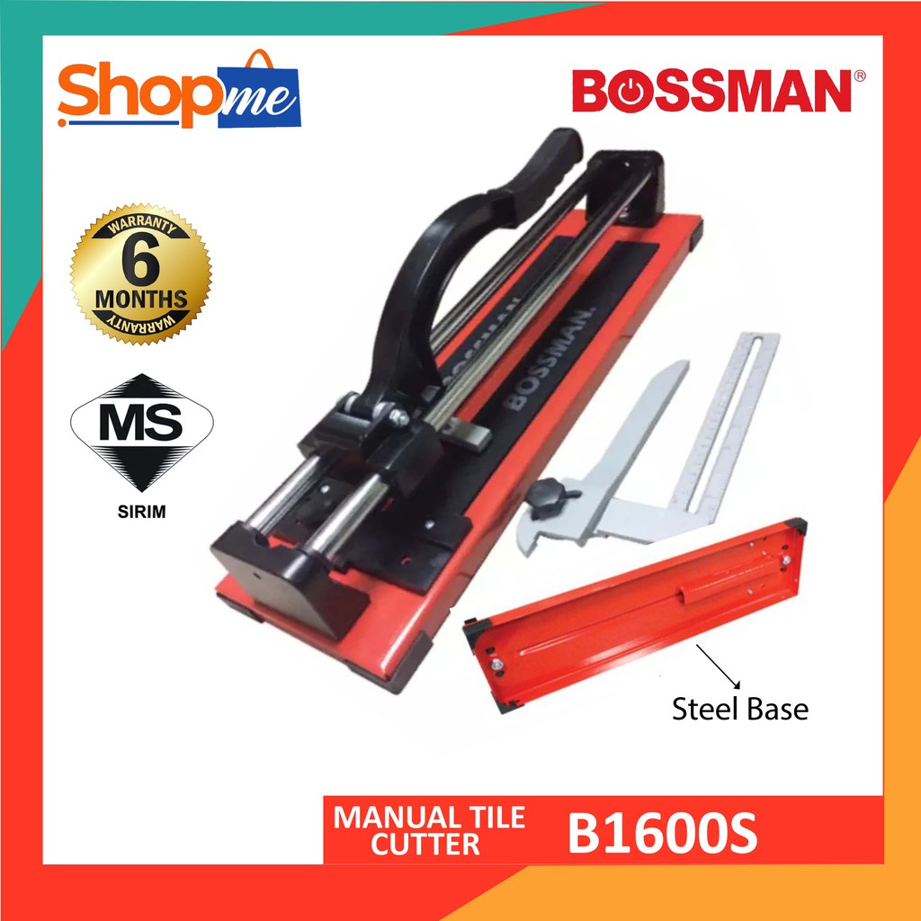 Bossman tile online cutter