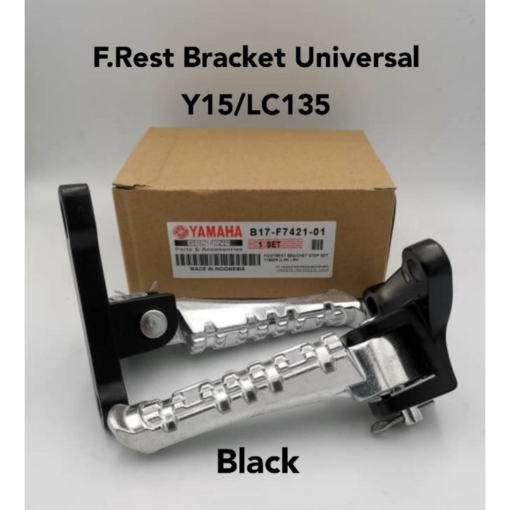 YAMAHA Y15ZR LC135 YSUKU REAR FOOTREST FOOTSTEP FULL SET PNP ALLOY