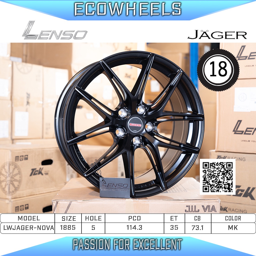 Lenso JAGER-NOVA| Original Rims/Wheels | Shopee Malaysia