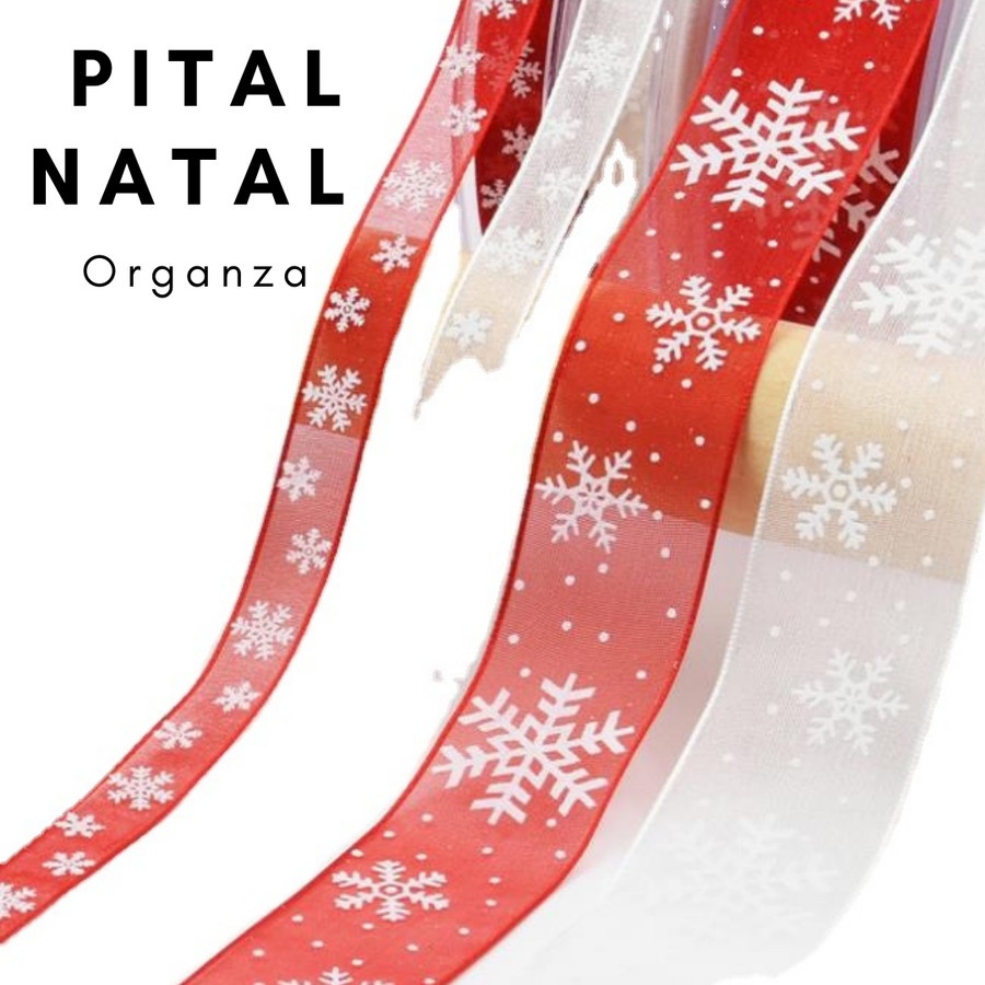 2cm Transparent Xmas Ribbon Christmas Ribbon | Shopee Malaysia