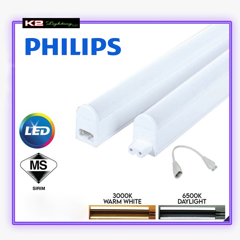 Philips Led T Batten Ft Ft Ft K K Shopee Malaysia