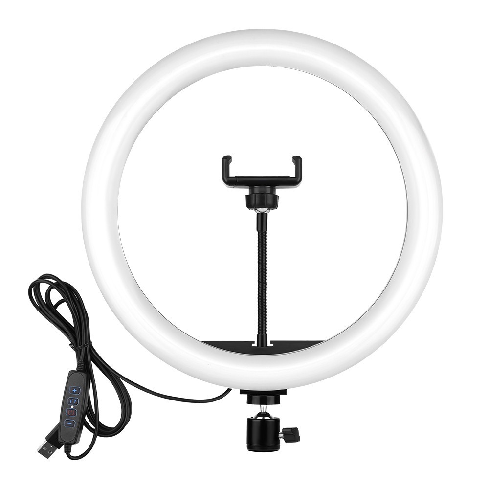26cm LED Ring Light with 2.1M Tripod Stand Youtuber FB Live Mobile