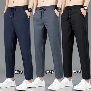 Seluar Lelaki Tracksuit Men Pants Men Elasticity Seluar Slack Lelaki ...