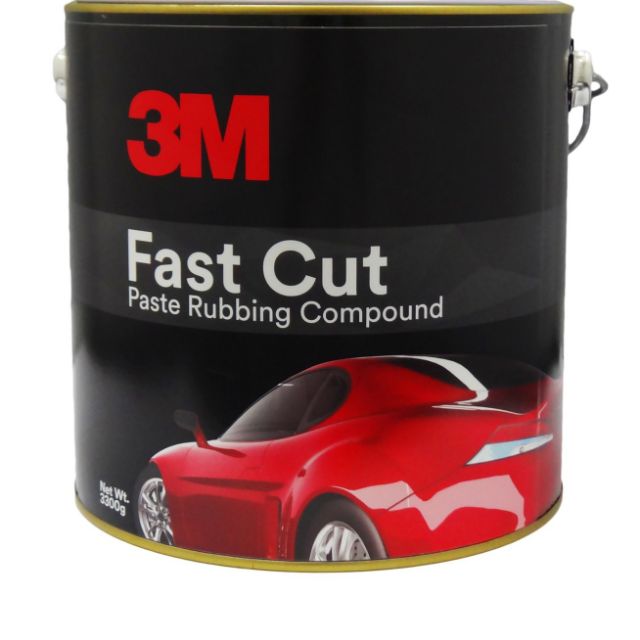 3M Fast Cut Paste Rubbing Compound Shopee Malaysia