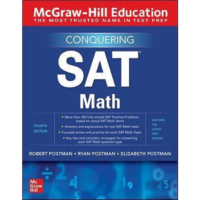 McGraw-Hill Education Conquering SAT Math (4 Ed.)/Robert Postman/Ryan ...