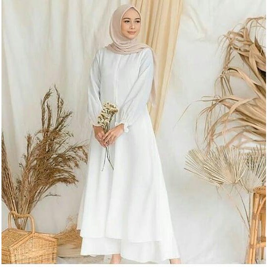 Lisda Dress Women's Clothing Muslimah Dress Muslim Dress Latest Gamis ...