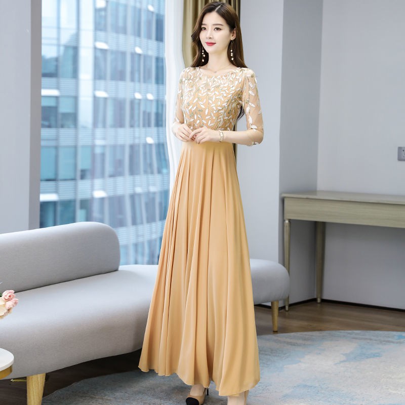 Korean Dress Women Chiffon 2026.Dresses Light luxury chiffon dress oversize Korea | Shopee Malaysia