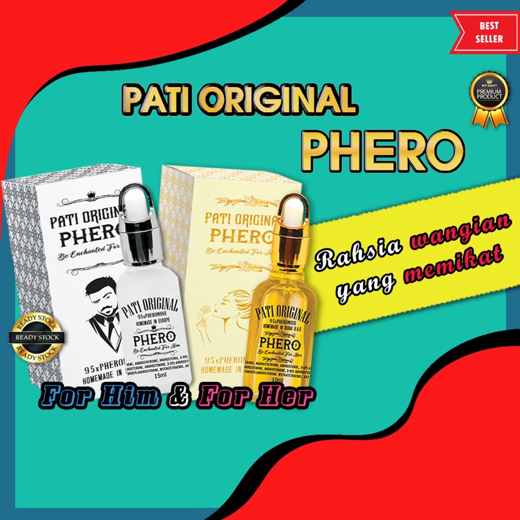 💥 Pati Original Phero 💥 Perfume Men And Women Minyak Wangi Essence Lelaki