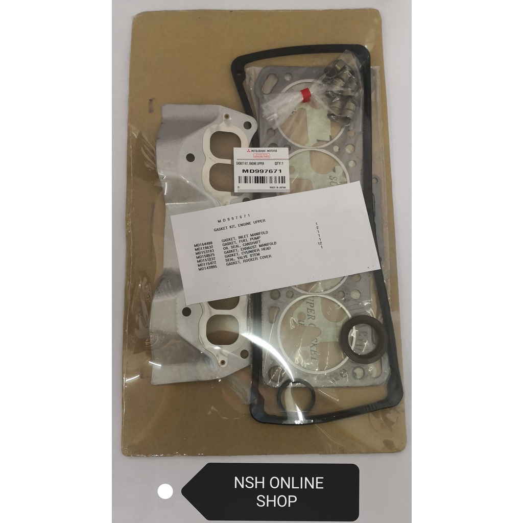 Top Overhaul Gasket Set for Proton Saga 12V Iswara Wira Satria 1.3 & 1.