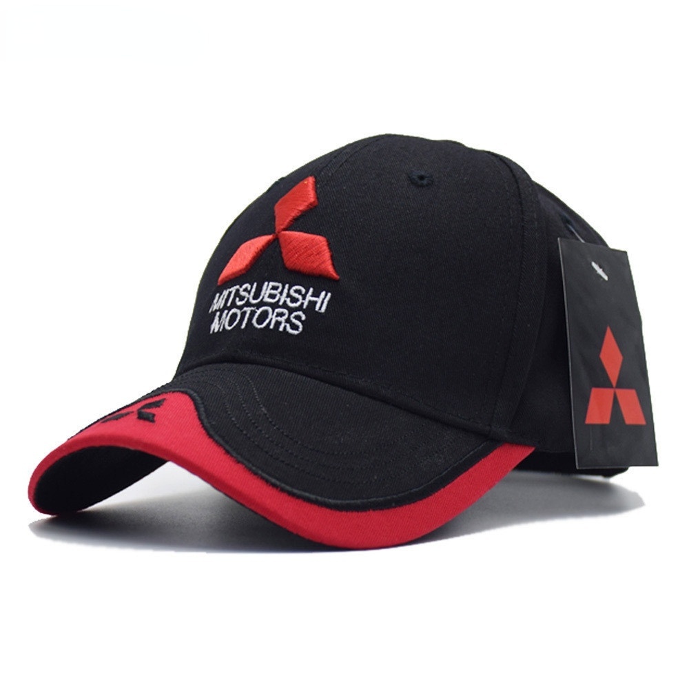 2021 New 3D Mitsubishi Hat Cap Car Logo MOTO GP Racing Baseball Cap Hat ...