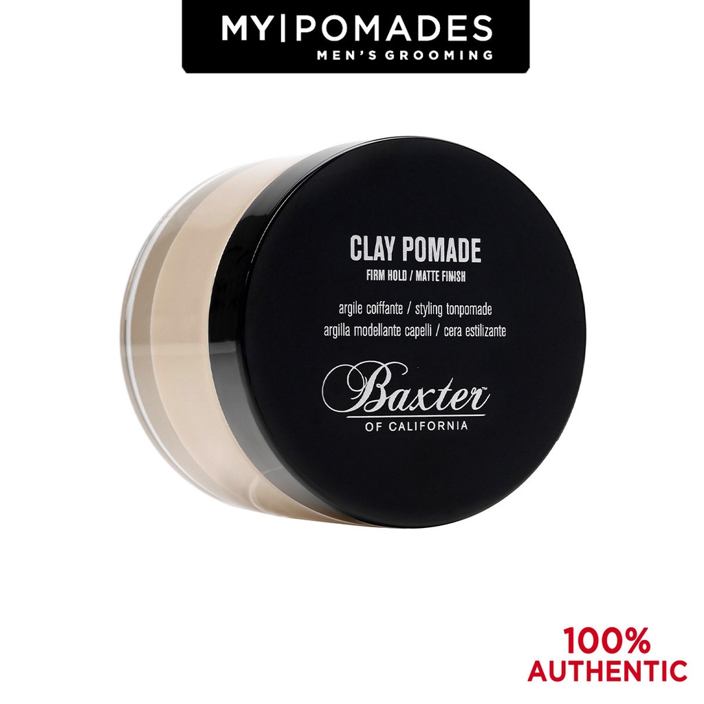 Baxter of California Clay Pomade 60ml, Matte Finish Strong Hold ...