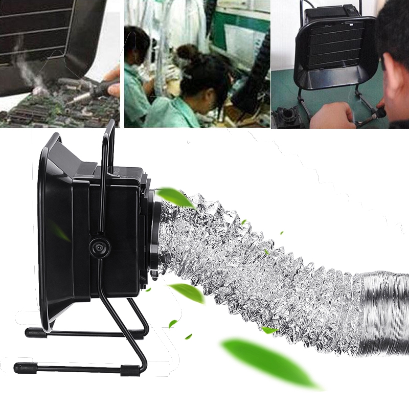 Solder Smoke Absorber Soldering Iron Work Soldering Smoking Fan with