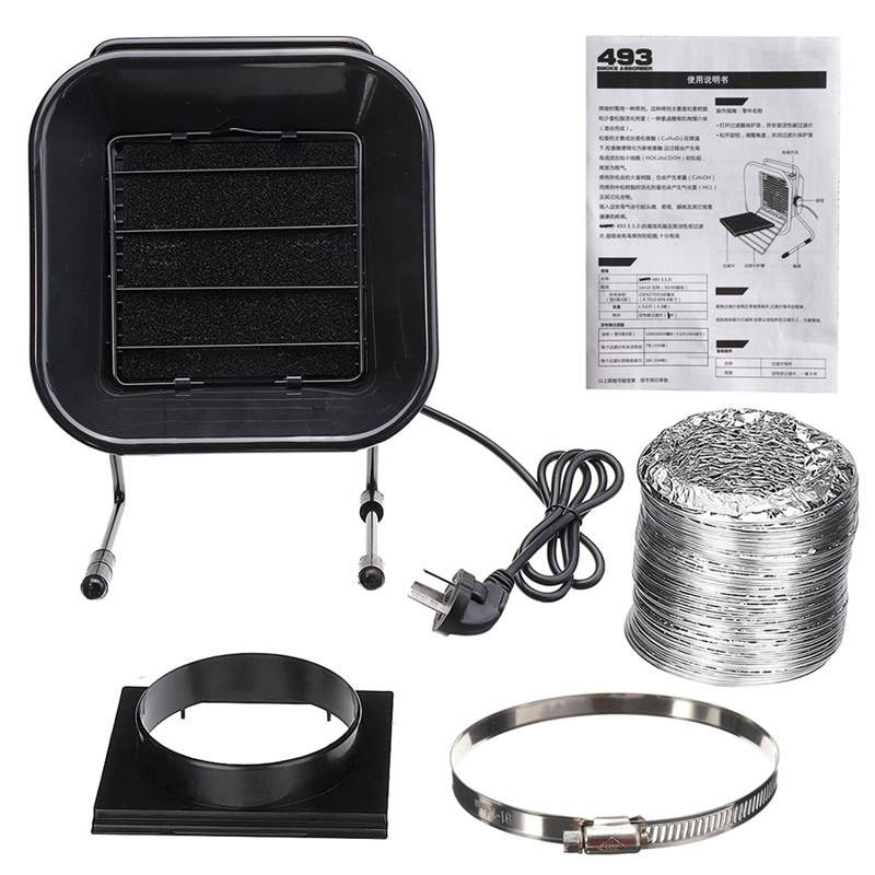 Solder Smoke Absorber Soldering Iron Work Soldering Smoking Fan with