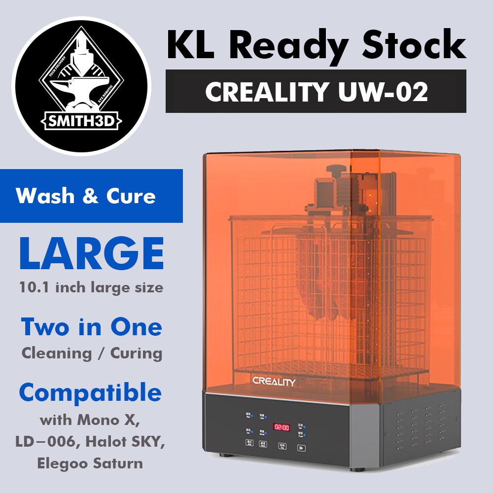 CREALITY 3D UW02 Wash and Cure Machine For 3D Printer Washing/Curing